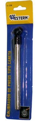 Calibrador de Pneus Caneta Cromado