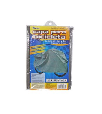 Capa para Bicicleta Cinza 