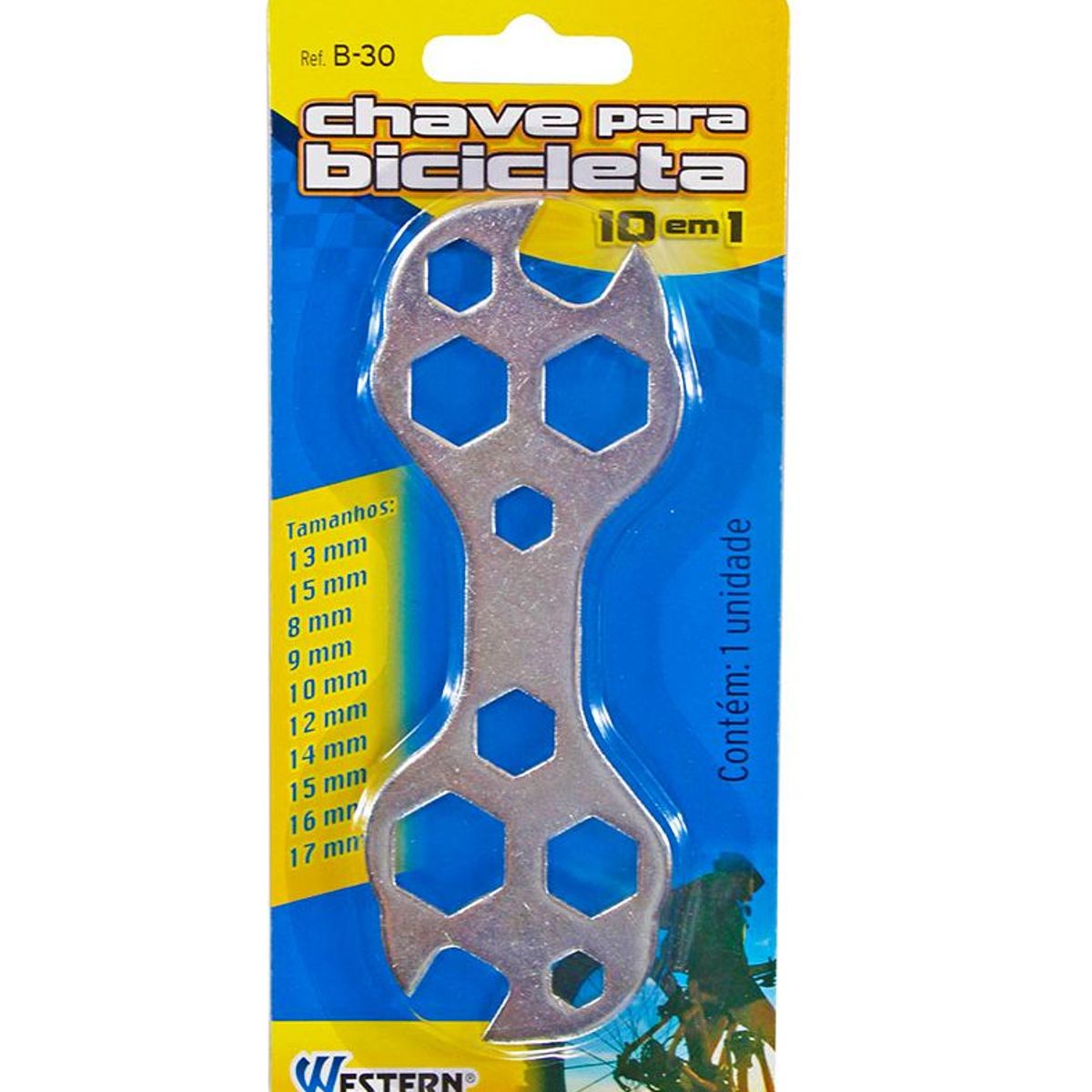 Chave para Bicicleta 10 em 1, marca Western - Foto Principal