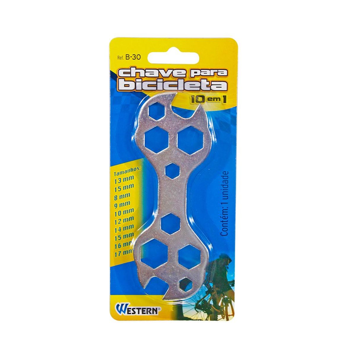 Chave para Bicicleta 10 em 1, marca Western - Foto Principal