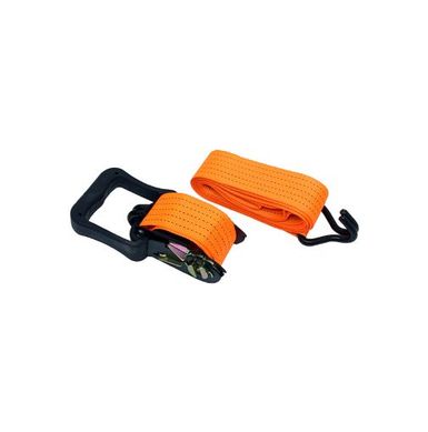 Fita para Prender Carga com Catraca 4,5M Laranja