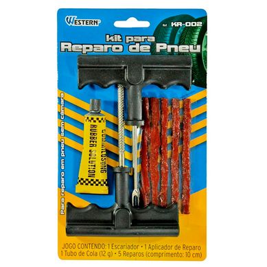 Kit para Reparo de Pneu sem Cmara 8 Peas 