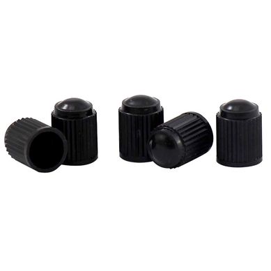 Kit Tampa para Vlvula de Pneu 5 Peas Preto 