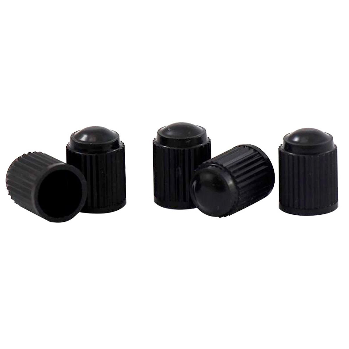 Kit Tampa para Válvula de Pneu 5 Peças Preto, marca Western - Foto Principal