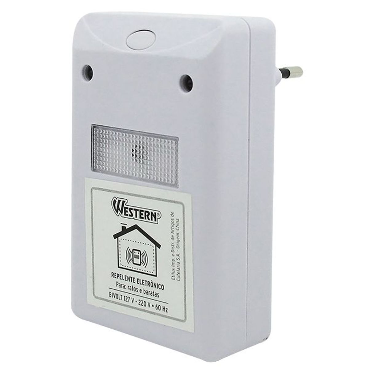 Repelente Elétrico Bivolt Branco, marca West - Foto Principal