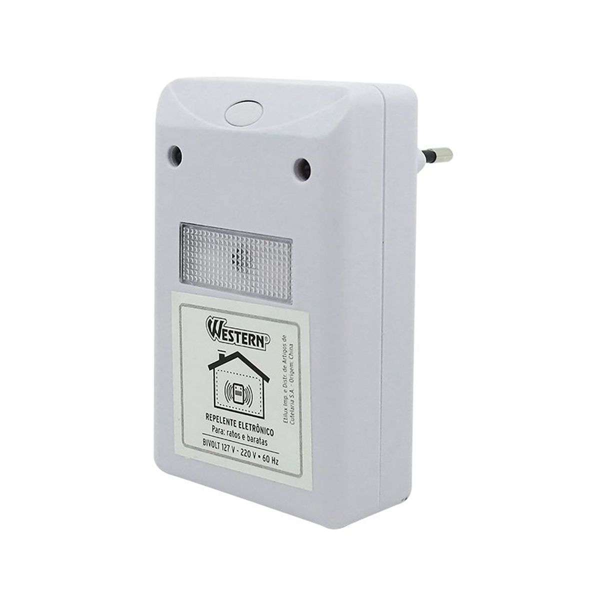 Repelente Elétrico Bivolt Branco, marca West - Foto Principal