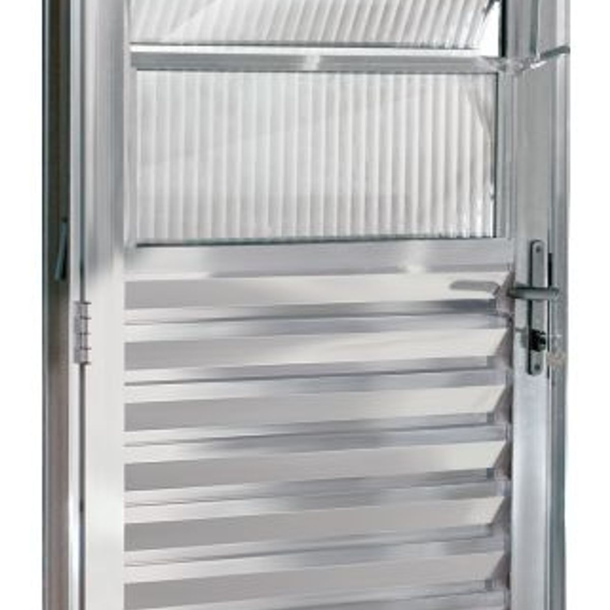 Porta Basculante Alumínio Brilhante Esquerda 210x90x5cm Ecosul, marca Esquadrisul - Foto Principal