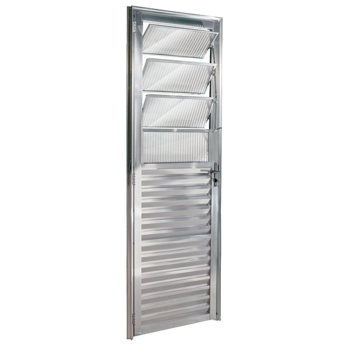 Porta Basculante Alumínio Brilhante Esquerda 210x90x5cm Ecosul, marca Esquadrisul - Foto Principal