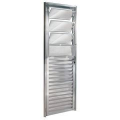 Porta Basculante Alumínio Brilhante Direita 210x80x5cm Ecosul