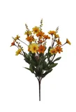 Buquê Margarida 20 Folhas 34cm Laranja