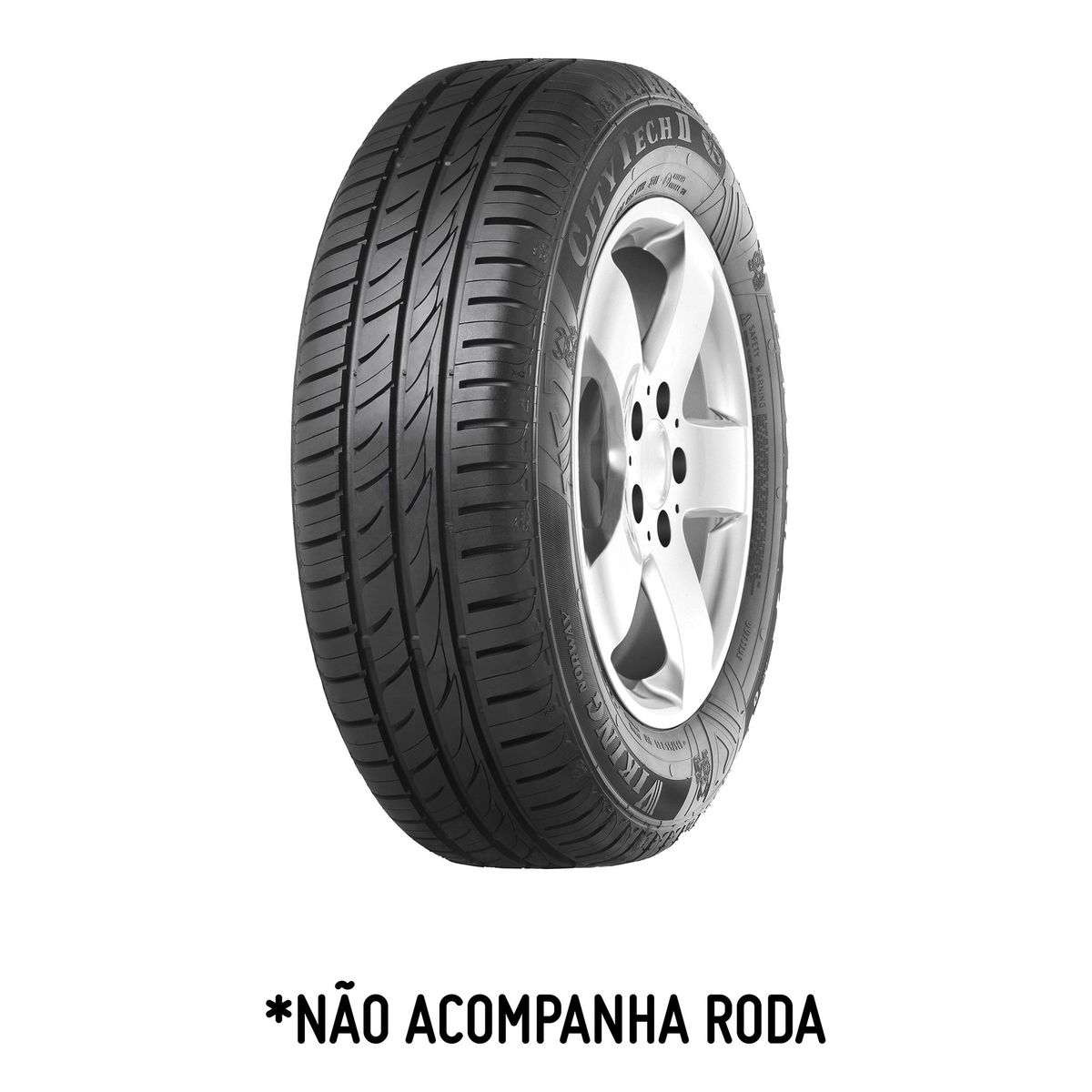 Pneu 185/65 R15 88H CityTech II, marca Viking - Foto Principal
