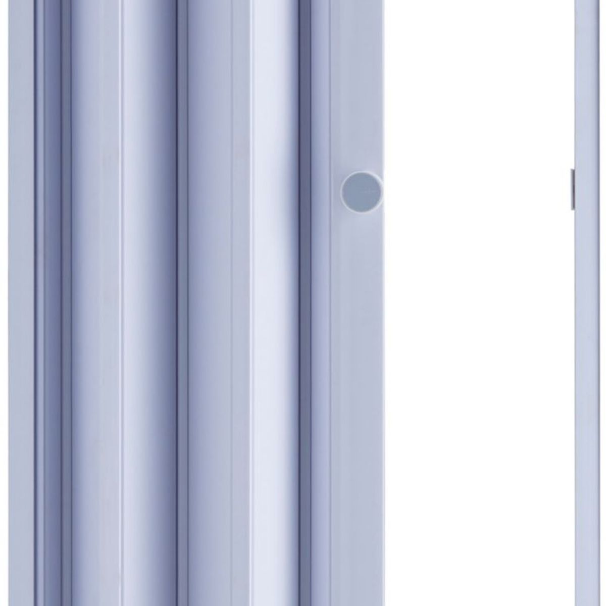 Porta Sanfonada de PVC 210x60cm Branco Araforros, marca Araforros - Foto 2