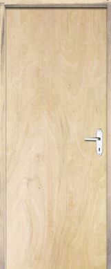 Porta Montada de Giro Lisa Madeira Sarrafeada Pinus Direita 210x72x9cm Economica