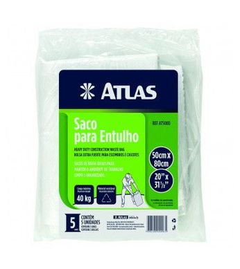 Saco para Entulho Rafia 40Kg 5 Peas REF-AT5080