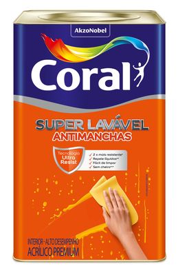 Tinta Acrlica Super Lavvel 18L Branco