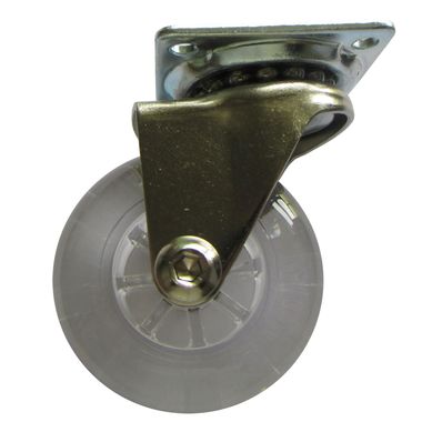 Rodzio de Silicone sem Trava 75mm Transparente