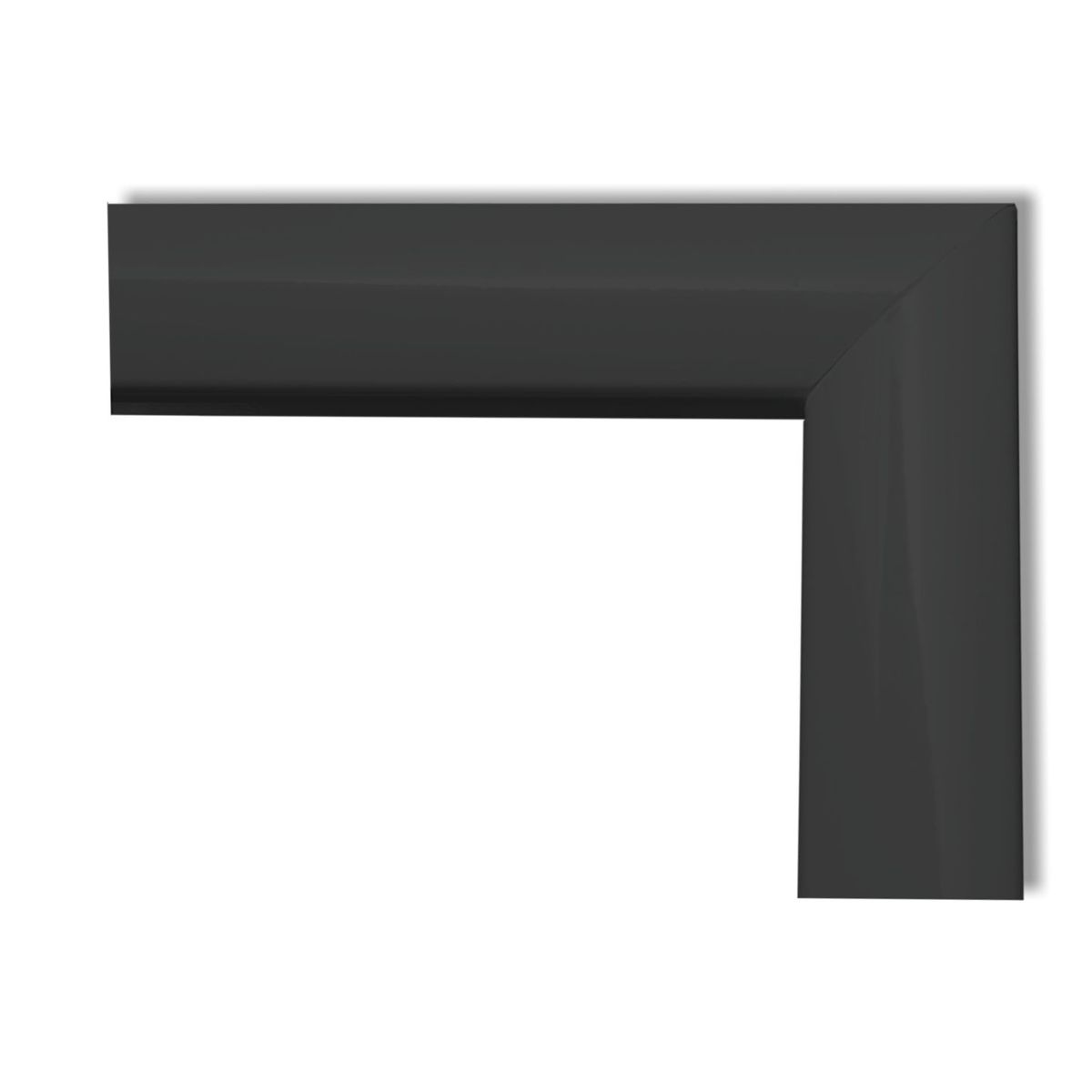 Guarnição Porta Giro Alumínio Preto 210x86xcm Confort, marca Brimak - Foto Principal