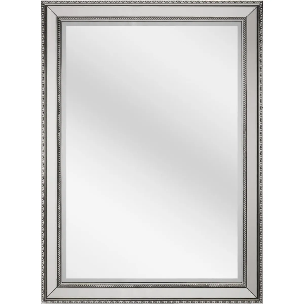 Espelho Decorativo 78x108cm Reflexos Moldura Metal Just Home Collection, marca Just Home Collection - Foto Principal