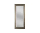 Espelho Decorativo 50x120cm Formas Moldura Prata Just Home Collection