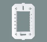 Suporte 4x2" para 3 Módulos Horizontais Elegance Branco