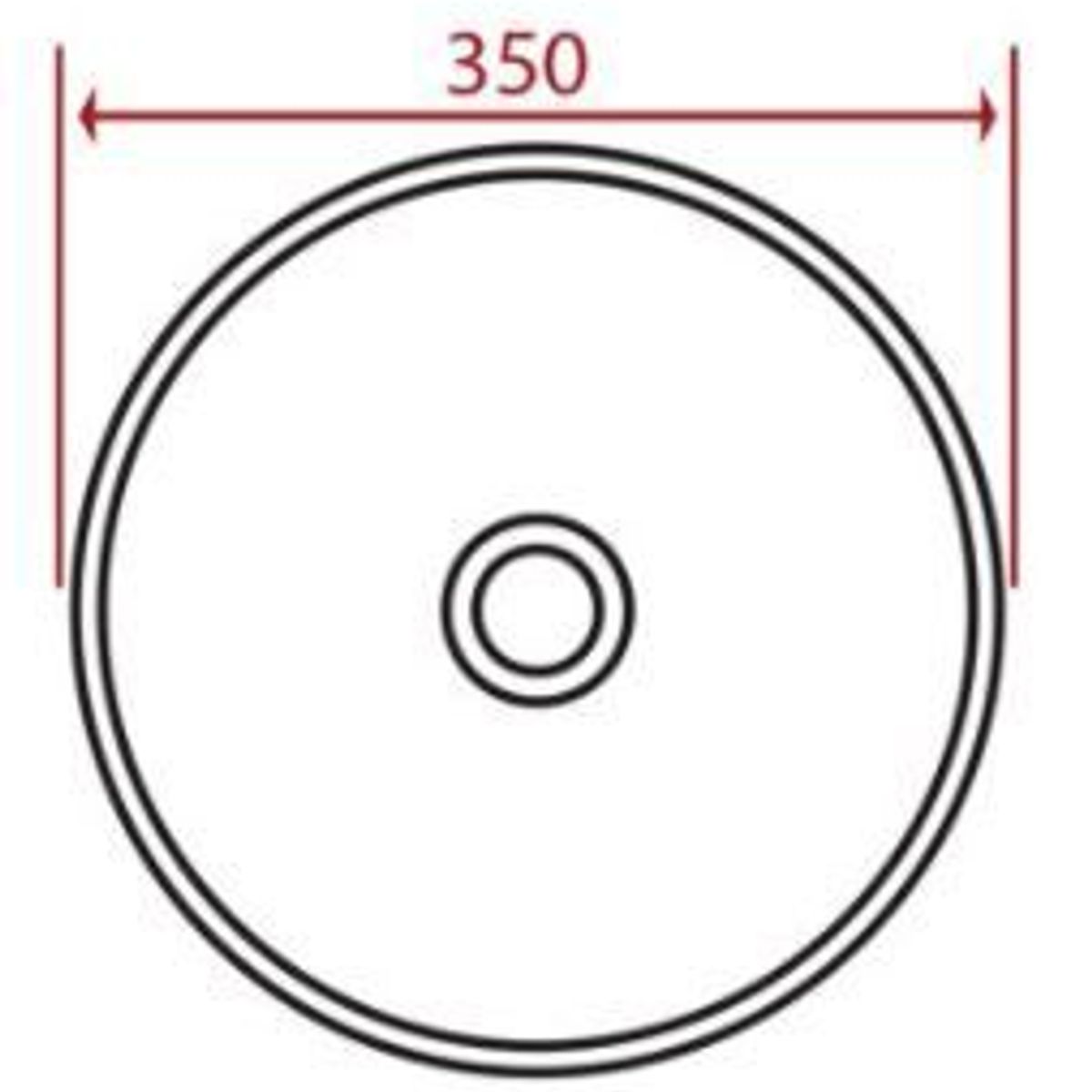 Cuba de Apoio Redonda 35cm Branca Lorenzetti, marca Lorenzetti - Foto 2