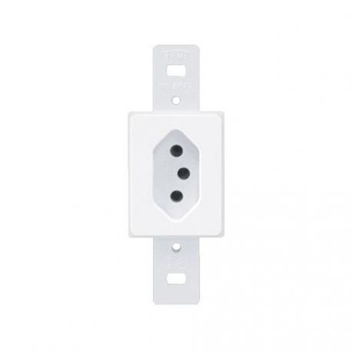 Modulo Tomada 2P+T 20A 250V Blanc Branco, marca Fame - Foto Principal