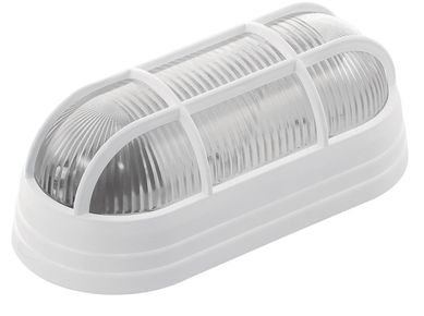 Arandela Mini Tartaruga Kansas com Grade 11W, Branco