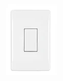 Conjunto Interruptor Simples 4X2 10A Moduluz Branco