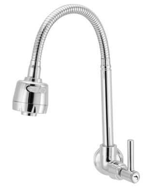 Torneira para Cozinha C55 Gourmet de Parede 1/4 Volta 1/2