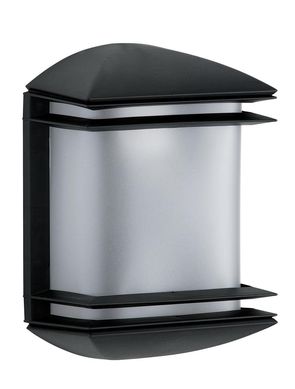 Arandela Alabama Quadrado 20W, Preto