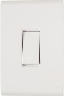 Conjunto Interruptor Simples 4X2 10A Liz Branco