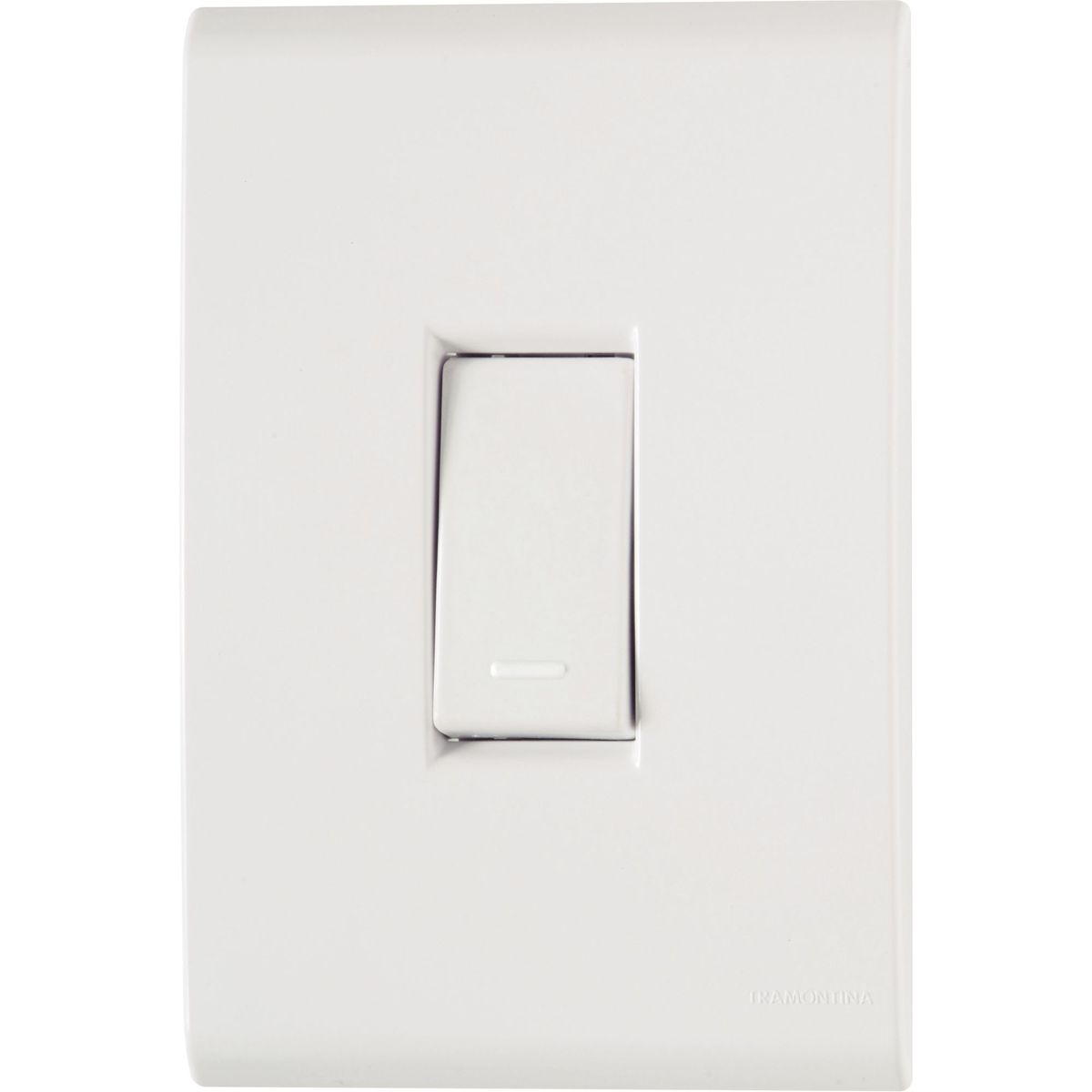Conjunto Interruptor Simples 4X2 10A Liz Branco, marca Tramontina - Foto Principal