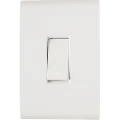 Conjunto Interruptor Simples 4X2 10A Liz Branco