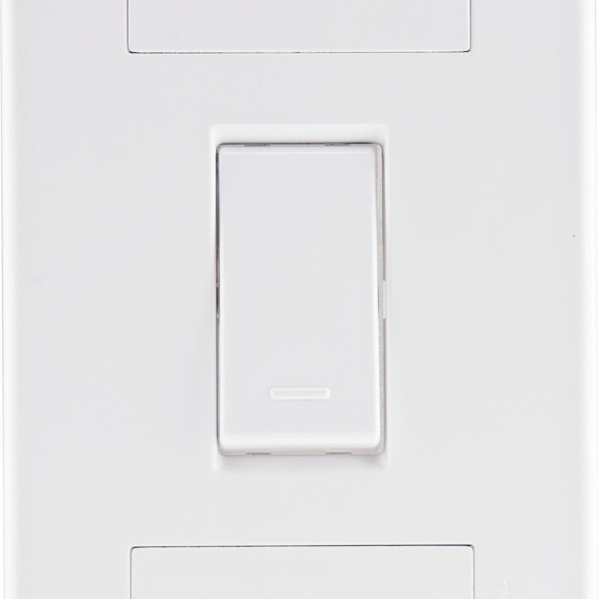 Conjunto Interruptor Simples 4X2 10A Tablet Branco, marca Tramontina - Foto Principal