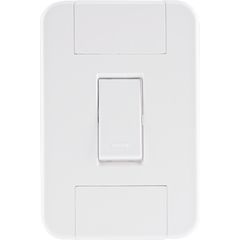 Conjunto Interruptor Simples 4X2 10A Tablet Branco