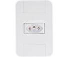Conjunto Tomada 4X2 10A Tablet Branco