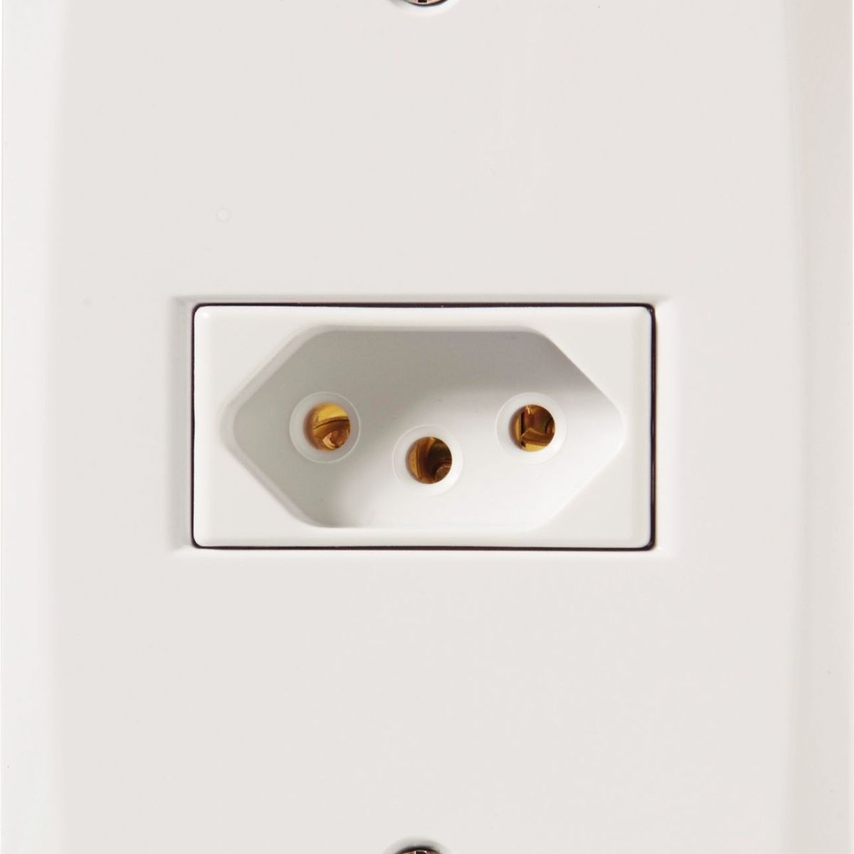 Conjunto Tomada 4X2 20A Lux2 Branco, marca Tramontina - Foto Principal