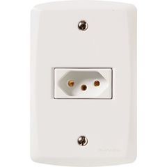 Conjunto Tomada 4X2 20A Lux2 Branco