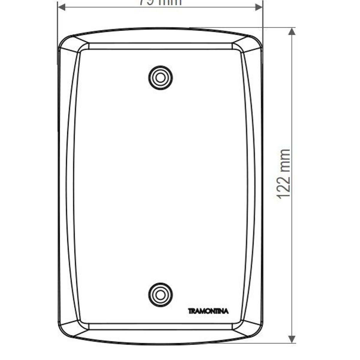Conjunto Tomada 4X2 20A Lux2 Branco, marca Tramontina - Foto 2
