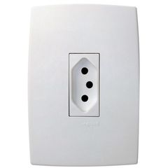 Conjunto Tomada 4X2 20A Pialplus Branco