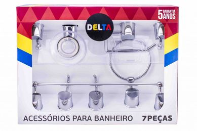Kit Delta 7 Peas Cromado