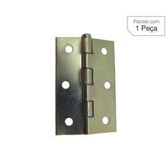 Dobradiça Zincado de Ferro para Porta 2" Modelo 850 1 peça