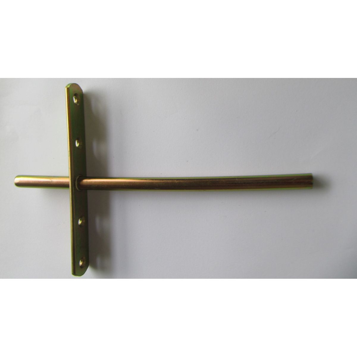 Suporte para Prateleira Invisível T 250mm Dourado, marca Foxmix - Foto Principal