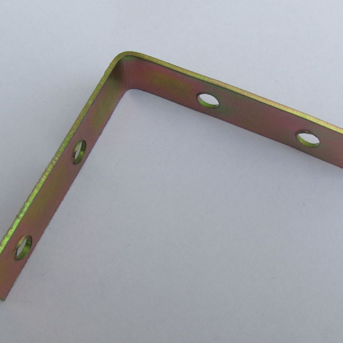 Suporte Trilho de Cortina em L com 2 Peças dourado, marca Foxmix - Foto Principal