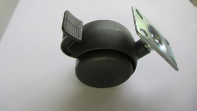 Rodzio Chapa 50mm 01 Pea 20Kg 38mm Preto