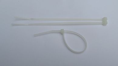 Abraadeira Nylon T18R Natural 2,5X100mm Embalagem Com 100 Unidades