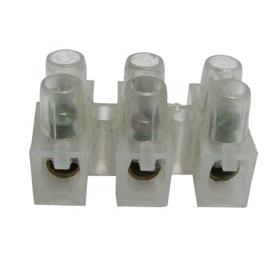 Conector Barra 3 Polos Para Cabo/Fio 6Mm2