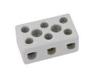 Conector Porcelana Tripolar Para Cabo/Fio 6Mm2