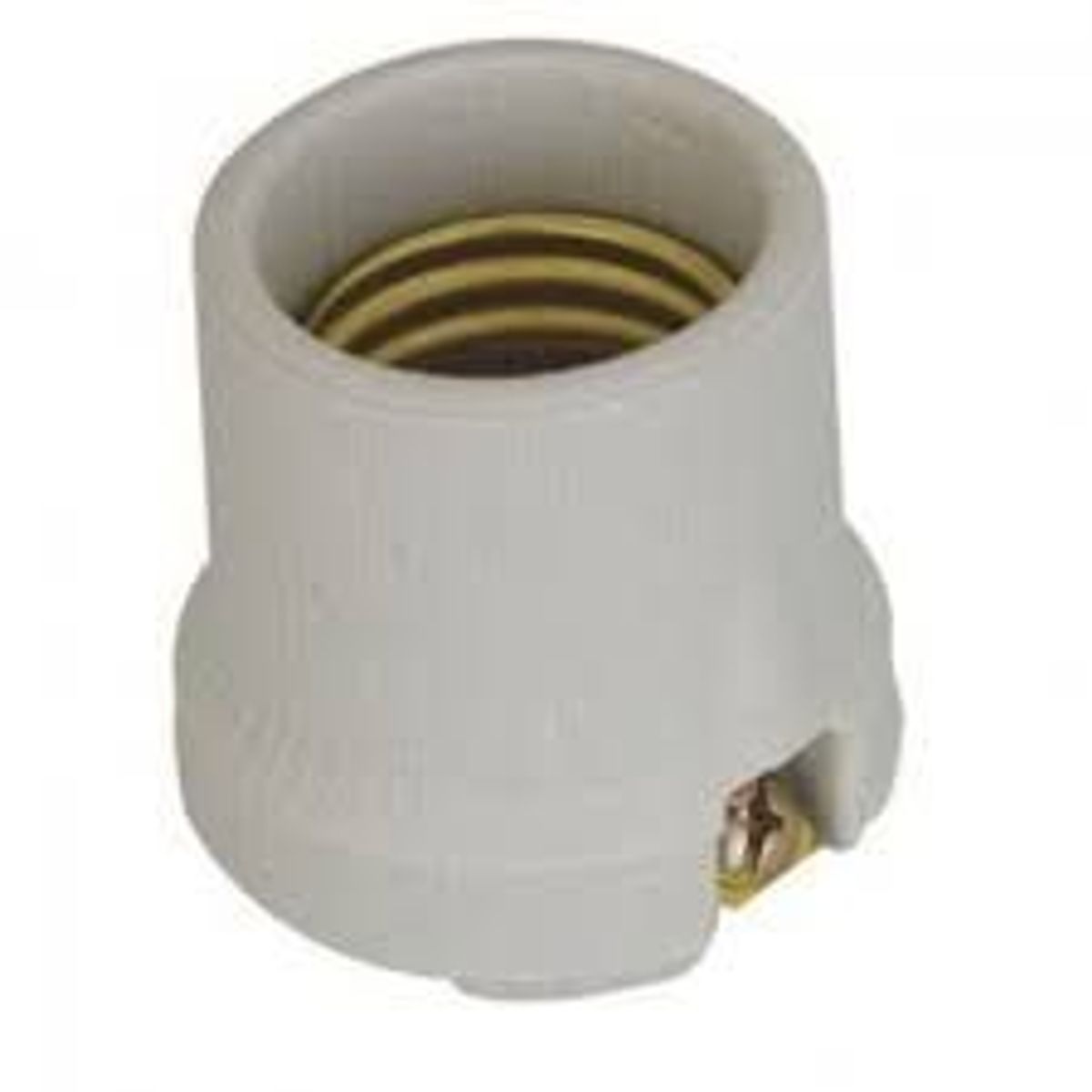 Receptáculo E27 01 Peça Cinza, marca Foxmix - Foto Principal
