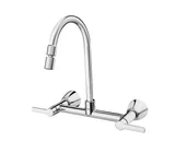 Torneira Misturador de Parede para Cozinha Gali Bica Alta Cromado
